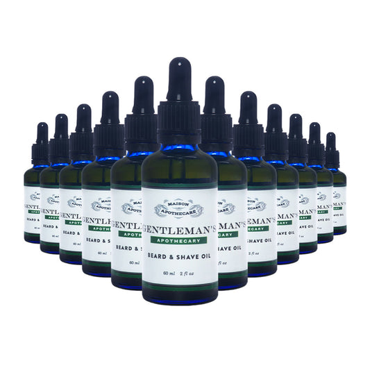 Gentleman's Apothecary Beard & Shave Oil - 12-Pack
