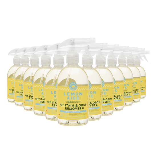 Lemon Pet Stain & Odor Remover 12-Pack